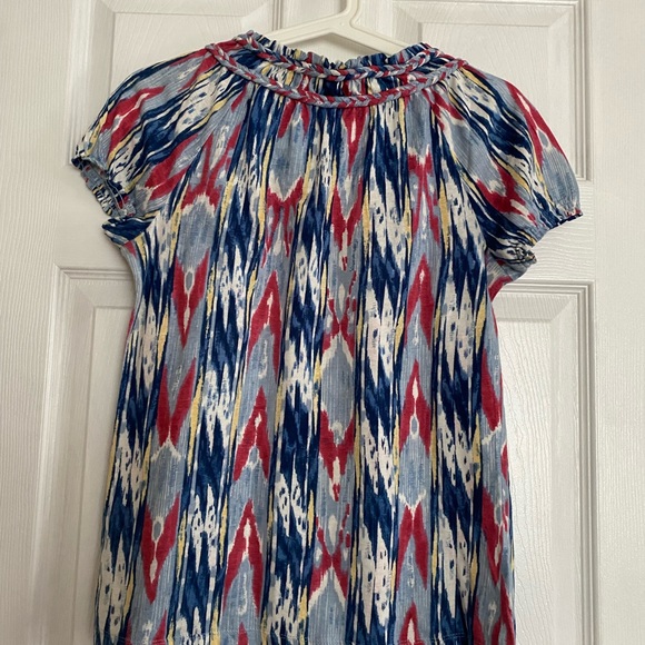 Chaps Multi-Coloured Short Sleeve Shirt - Picture 5 of 5